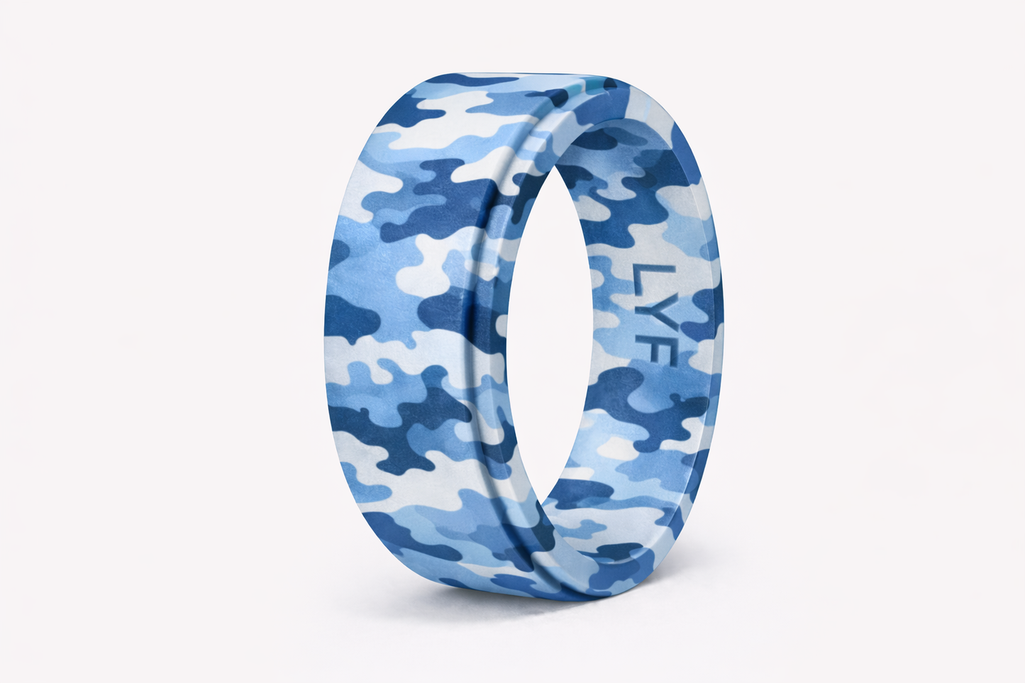 Camo Blue White